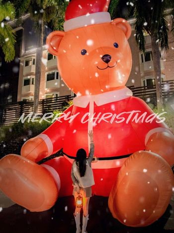 知本也有聖誕活動，超巨大聖誕熊熊陪你度過聖誕節