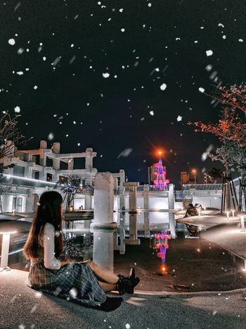 台南景點｜浪漫指數破表的水岸聖誕樹🎄 