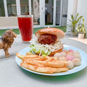有好吃漢堡的早餐店｜好初早餐