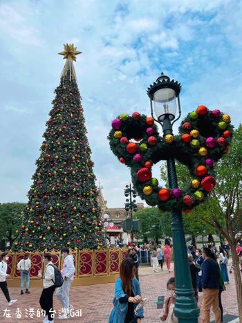 香港旅遊｜聖誕節當天的迪士尼🎄人多到爆炸🥲