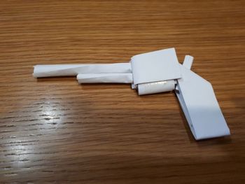 自己做的槍，不能發射