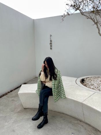 ootd🥑牛油果綠｜台中美食 les aqua