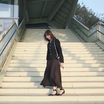 OOTD ｜ 全黑的優雅風穿搭