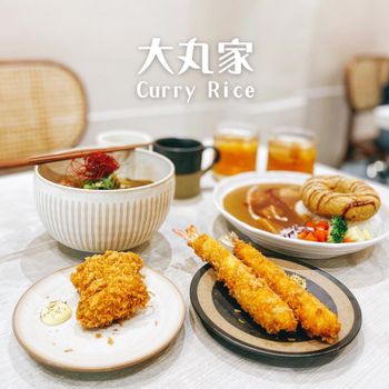 ▫️台南▫️今日吃「大丸家」甜甜圈咖喱飯蹦出新滋味