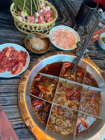 台北探店｜45F景觀重慶九宮格麻辣鍋🍲