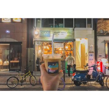 大阪 杏仁奶咖啡