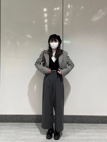 OOTD｜黑白灰高級感穿搭