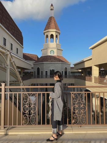 OOTD｜每個角落都好美 麗寶outlet