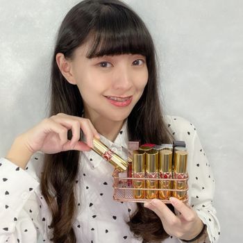 豆沙玫瑰色系唇彩ㅣYSL 情挑誘光水唇膏
