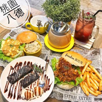 THE BurgeR HousE｜好豐富的早午餐｜明亮風