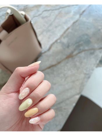 Nails | 🌸滿滿春天氣息的美甲