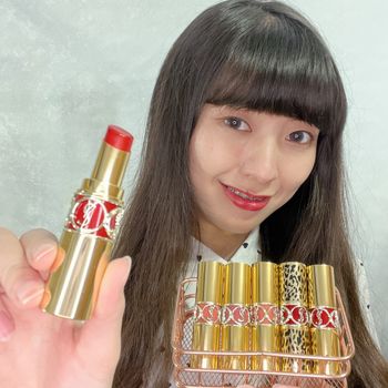 性感火紅色系唇彩ㅣ情挑誘光水唇膏