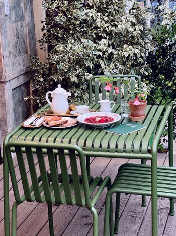  歐洲小花園早餐巡禮/母后花園咖啡