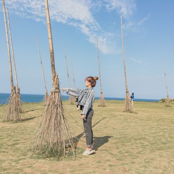 充電放鬆小旅行｜哈利波特的飛天掃把🧹｜基隆潮境公園