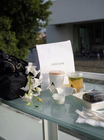 澄樺的踩點｜帶著花去北美館喝咖啡 ACME coffee