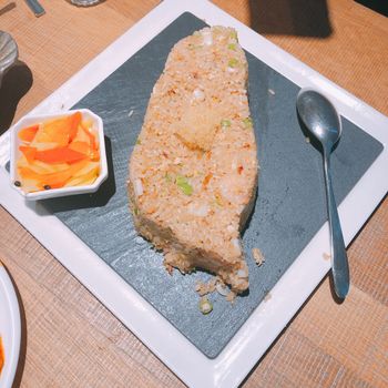 台灣形狀的炒飯✨真得很有台灣風格的料理餐廳