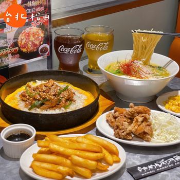 ［全台］人氣日式拉麵花月嵐超誘人新品#蜜香豬五花鐵板炒飯 🔥