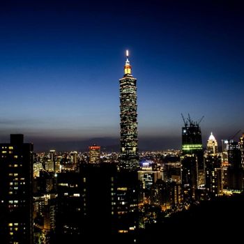 夜景的愜意與美麗