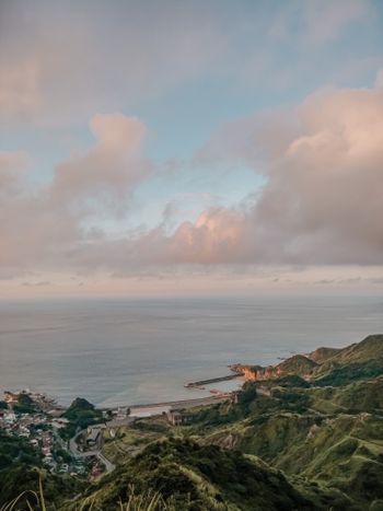 可以看夕陽的九份報時山棧道💁🏻‍♀️