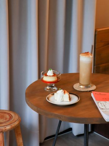 三重清新質感咖啡廳 療癒布朗尼蛋糕、黏踢踢肉桂捲