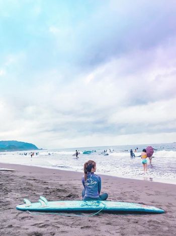 宜蘭｜第一次成功追浪🌊｜烏石港