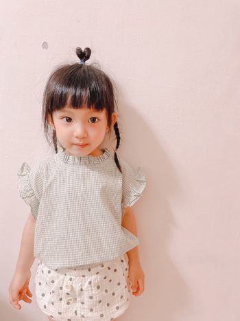  𖨆𖨆｜雙寶の髮型｜愛心翹翹辮💓