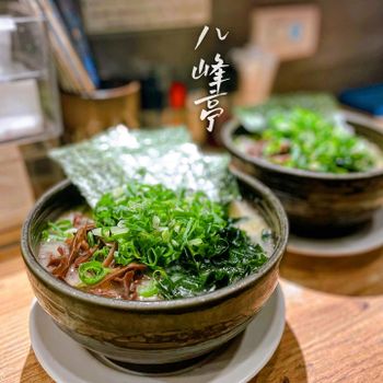 ▫️台南▫️今日吃「八峰亭」很有日本氛圍的排隊拉麵小店