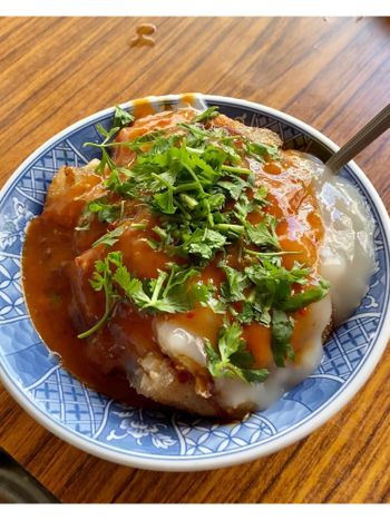 一吃就愛上的肉圓 外皮酥脆 內餡和醬料一絕 | #彰化美食 