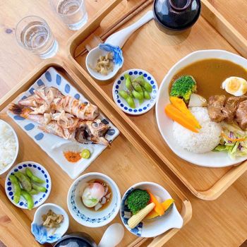 ꒰礁溪美食꒱好吃又好拍～偽出國日式海鮮定食/牛肉咖喱🍛