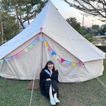 露營去 抓緊能穿學士服的日子📅露營⛺️