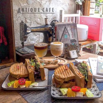 ▫️台南▫️今日吃「古董咖」被滿滿古董包圍的歐式早午餐店
