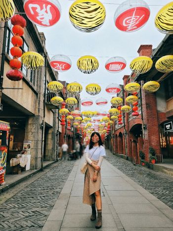 宜蘭傳藝園區 | 虎年燈籠 · 傳統繁華熱鬧的街景