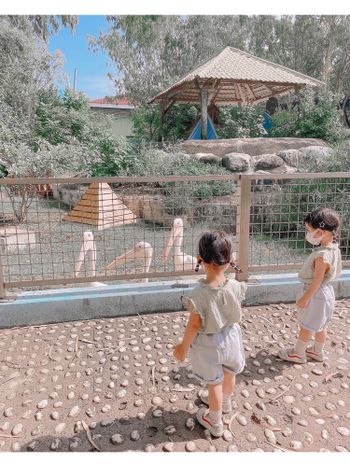 𖨆𖨆｜雙寶去哪玩｜頑皮世界野生動物園