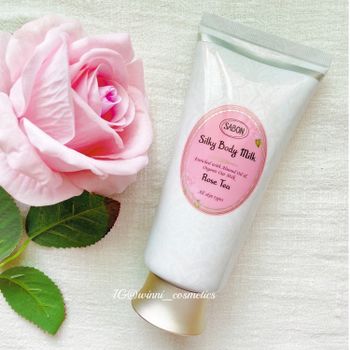 【SABON Rose Tea玫瑰茶語絲綢身體乳液】 