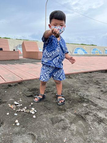 #小章魚海邊遊記 #每到夏天我要去海邊🏖