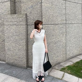 #可鹽可甜約會穿搭 夏季針織套裝!