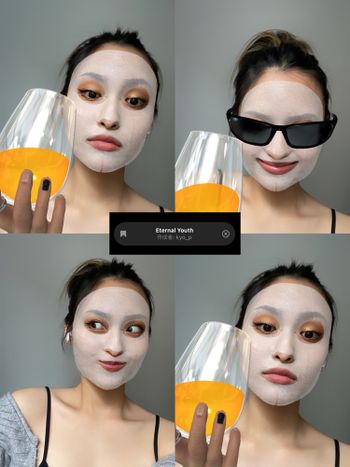 應該是IG最逼真的面膜濾鏡吧😂😂