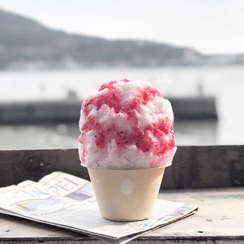 【新北美食】淡水河畔的日系刨冰🍧