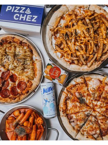 台北｜山崩系-不講理薯條山丘Pizza
