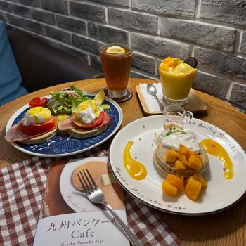 松山美食｜九州鬆餅Cafe 