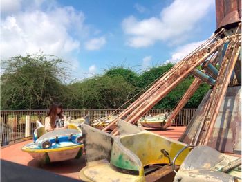 一個人旅行-台中廢棄遊樂園