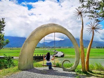 台東旅遊｜池上天堂路，在翠綠稻浪中蜿蜒前行