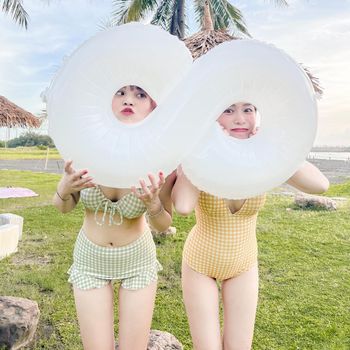 #夏日出遊穿搭 姊姊&妹妹就這樣穿