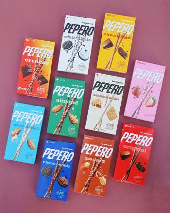 【全台】韓國巧克力棒第一品牌PEPERO十種口味✨全系列開箱