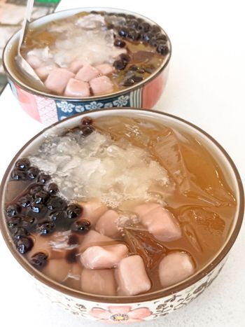 永和美食 清涼消暑手洗愛玉+九份芋圓+粉圓 銅板價大份量！