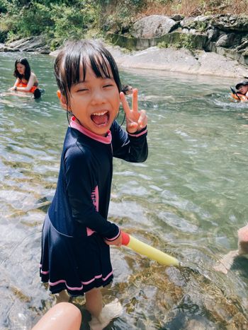 樂樂谷戲水。🏊🏻‍♀️