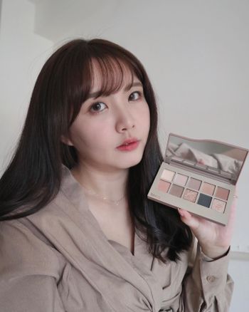 韓國高質感品牌Hince🇰🇷秋冬冷棕色眼影盤簡直是藝術品！🍂