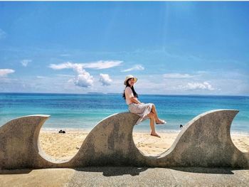 澎湖旅遊｜可愛的海浪提防