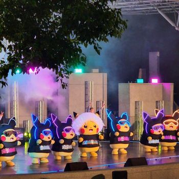台北大安森林公園露天音樂台 | 寶可夢迷們全員動起來！