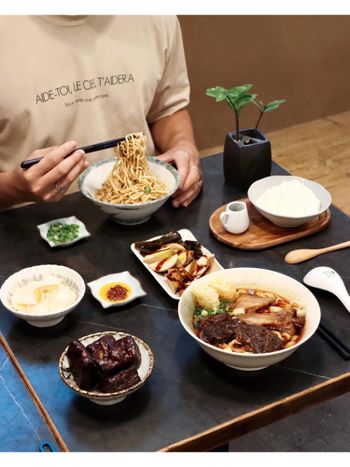 來吃牛肉麵～
